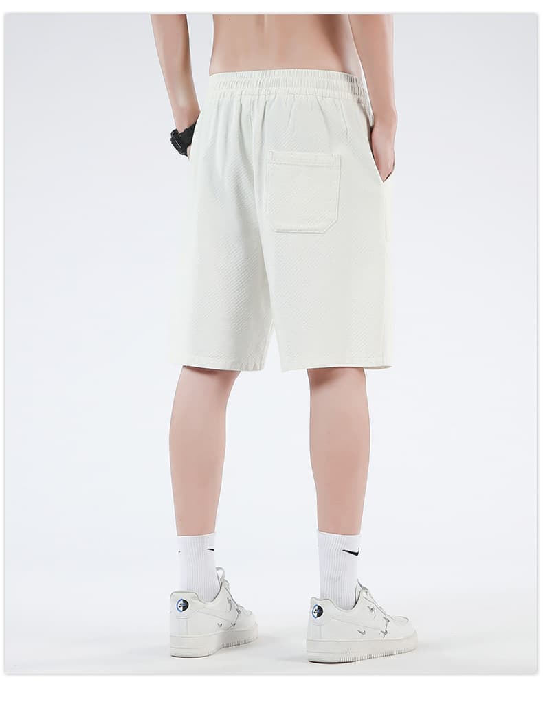 白パンツ さわやか涼感ハーフパンツ